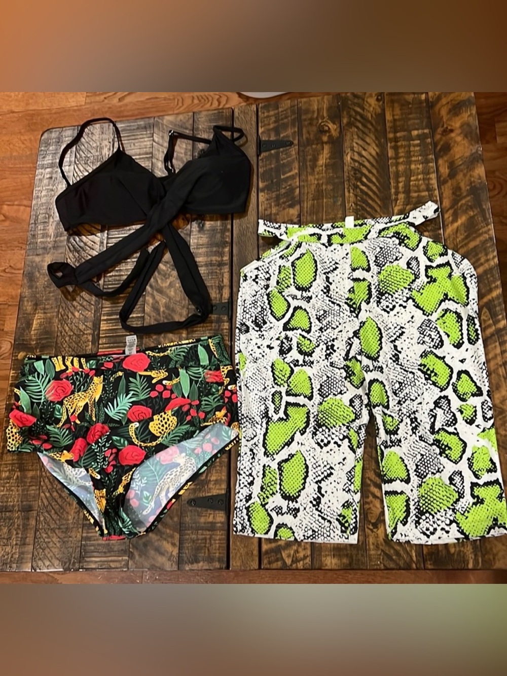 XL Bundle of Bikini & swim bottoms size XL